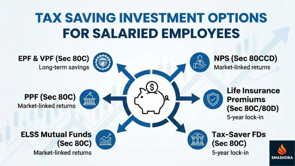 best tax saving schemes 2026 India
