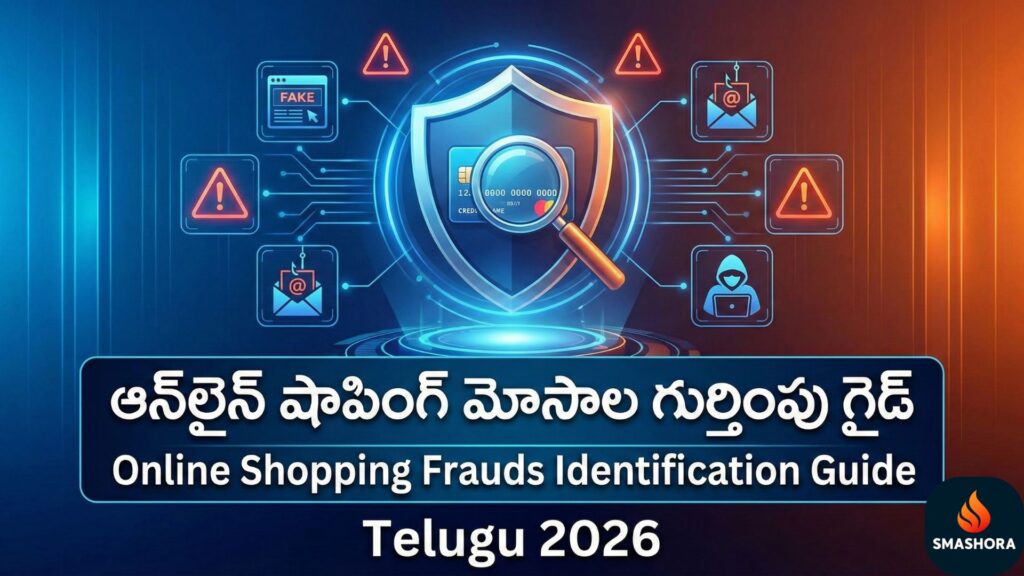 Online Shopping Frauds Identification Guide (Telugu 2026) 1 safe online shopping tips Telugu
